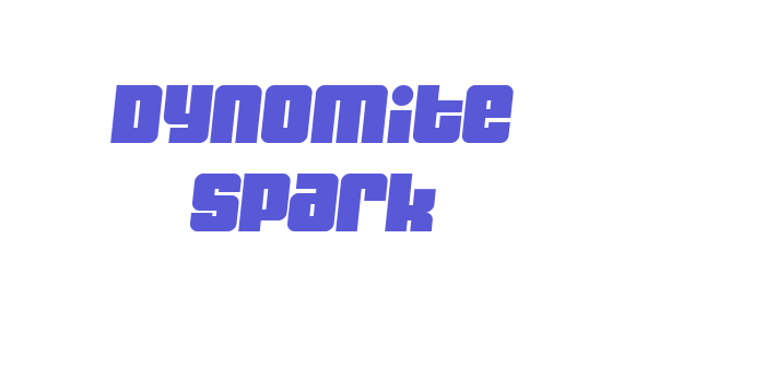 Dynomite Spark Font Download