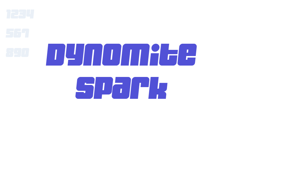 Dynomite Spark-font-download