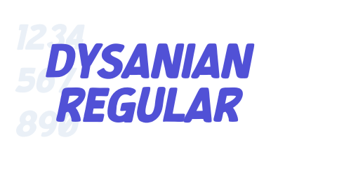 Dysanian Regular-font-download