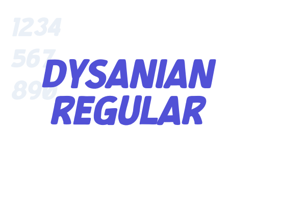 Dysanian Regular