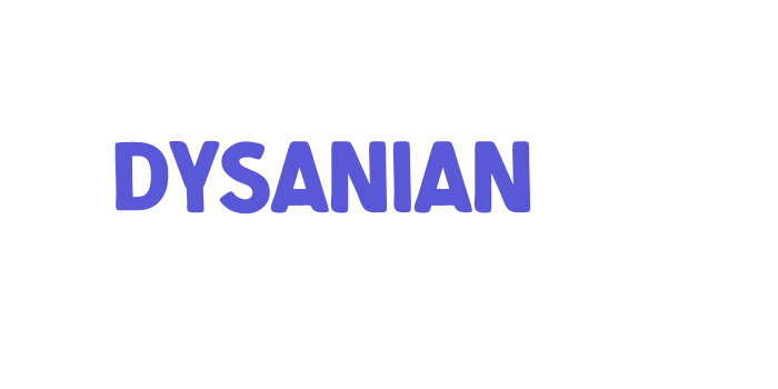 Dysanian Font Download