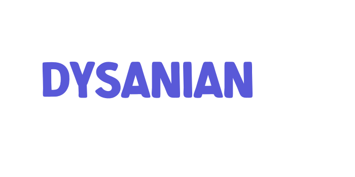 Dysanian Font