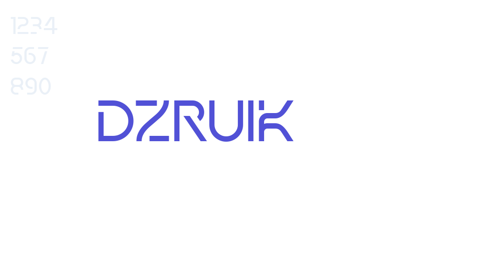 Dzruik-font-download