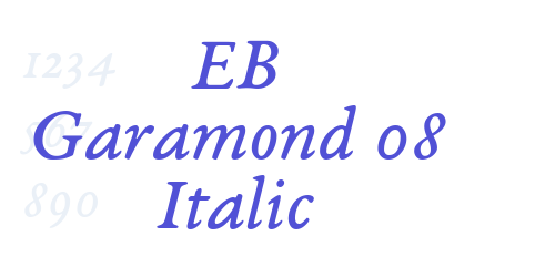 EB Garamond 08 Italic