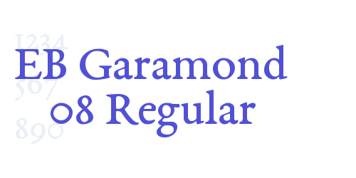 EB Garamond 08 Regular