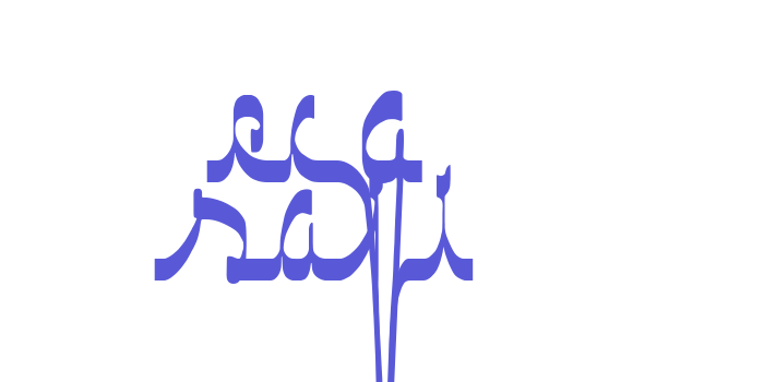 ECG saji Font