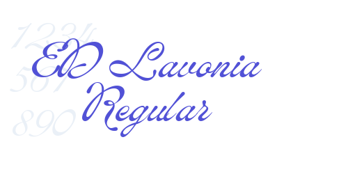 ED Lavonia Regular-font-download