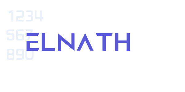 ELNATH font free