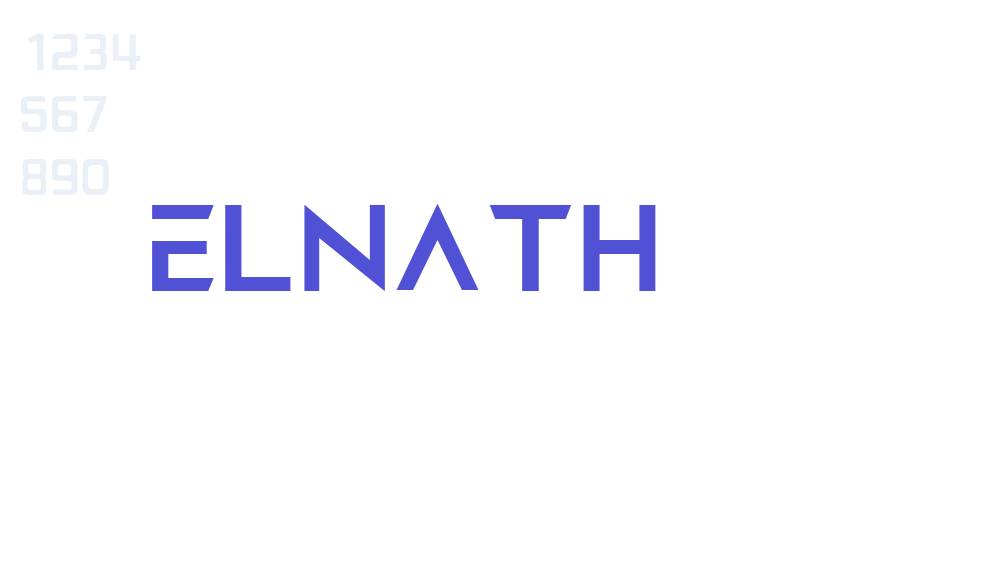 ELNATH-font-download