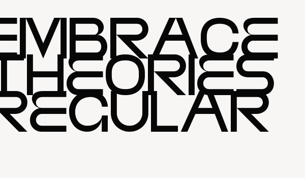 EMBRACE THEORIES REGULAR Font