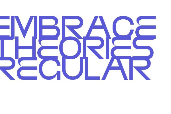 EMBRACE THEORIES REGULAR Font