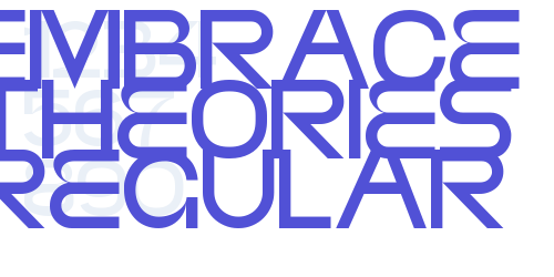 EMBRACE THEORIES REGULAR-font-download