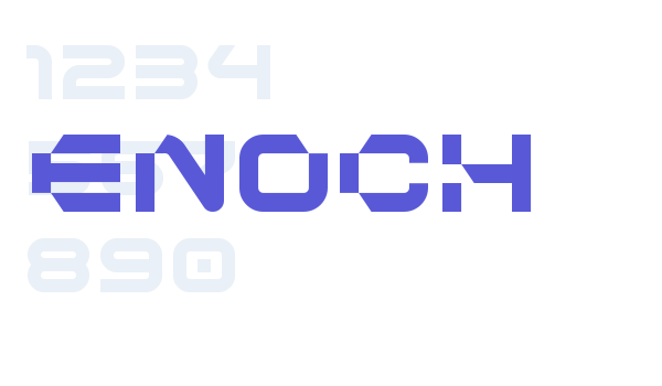 ENOCH font free