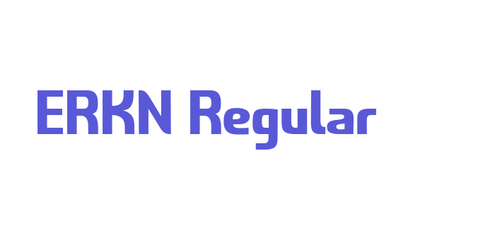 ERKN Regular Font Download