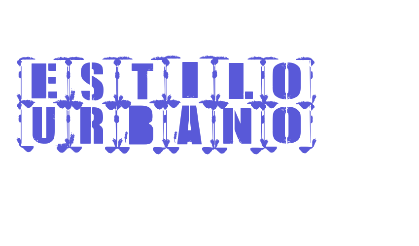 ESTILO URBANO Font Download