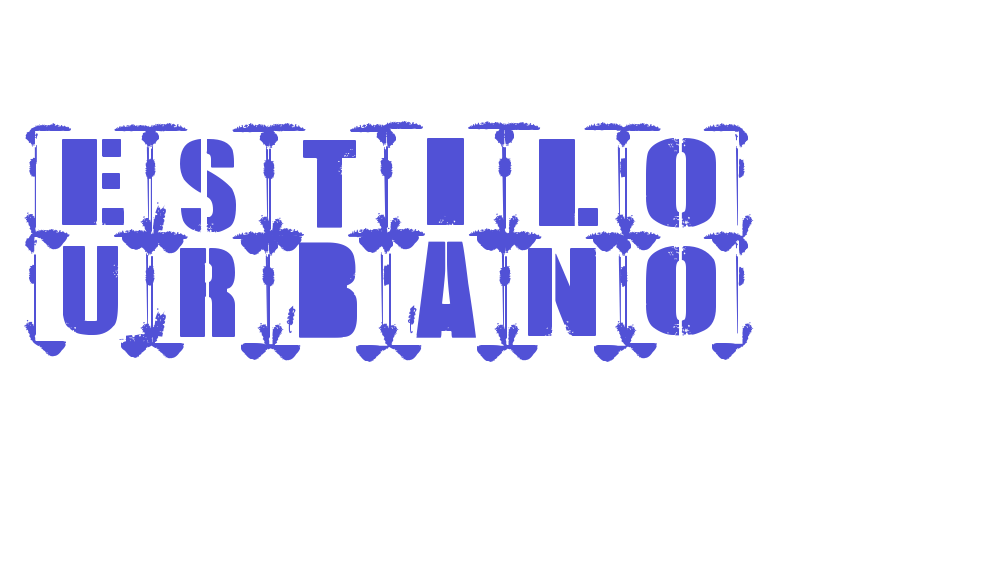 ESTILO URBANO-font-download