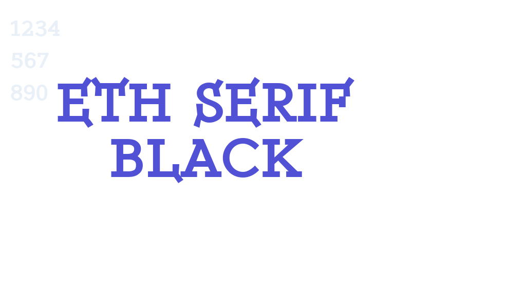 ETH Serif Black-font-download