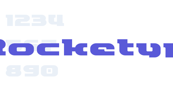 ETRocketype Font