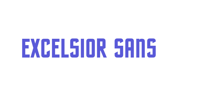 EXCELSIOR SANS Font Download