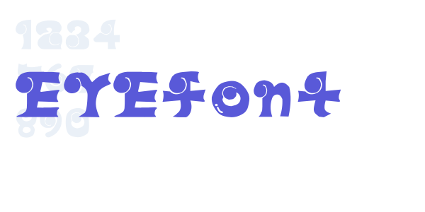 EYEfont font