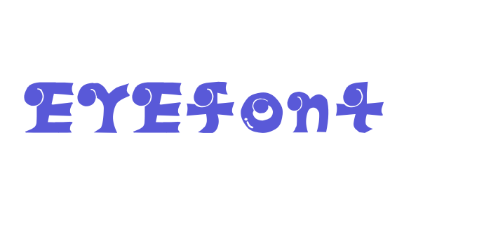 EYEfont Font Download