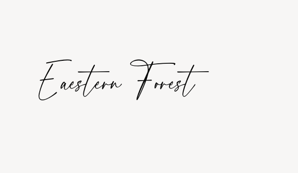 Eaestern Forest Font