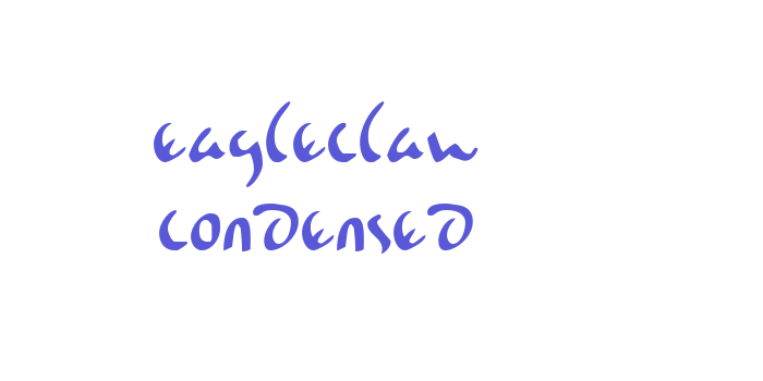 Eagleclaw Condensed Font Download