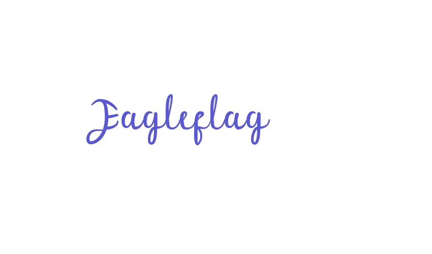 Eagleflag Font