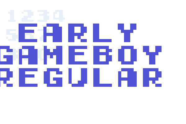 Early GameBoy Regular