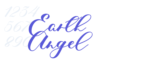 Earth Angel font free