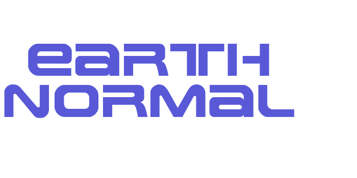 Earth Normal Font Download