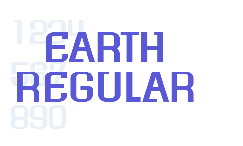 Earth Regular Font Download