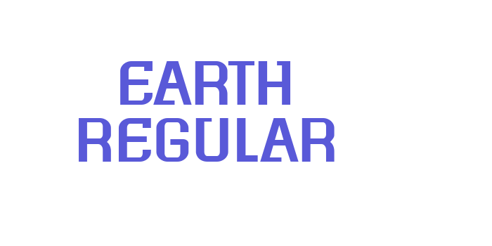 Earth Regular Font Download