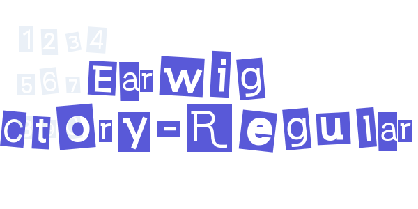 Earwig Factory-Regular font free