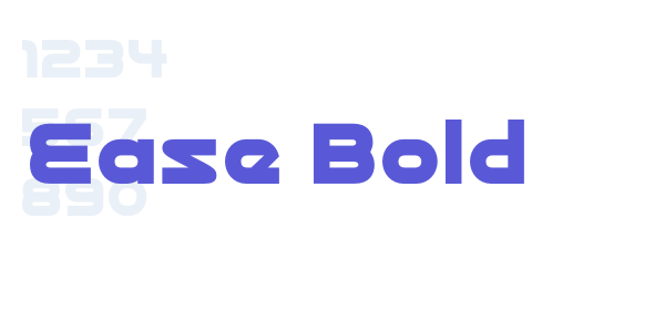 Ease Bold font free