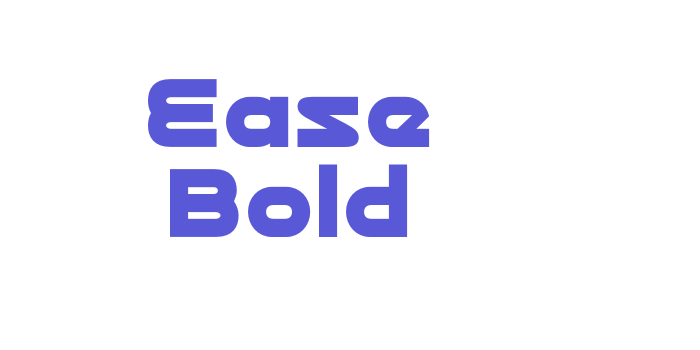 Ease Bold Font