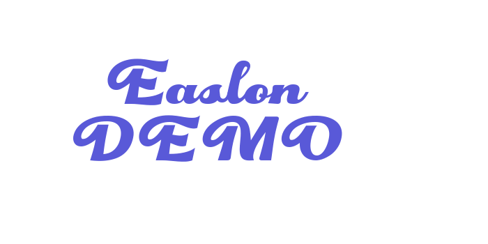 Easlon DEMO Font Download