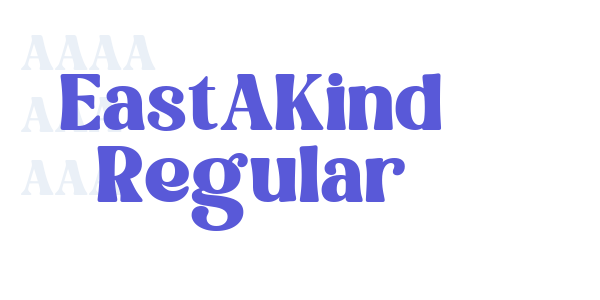 East Kind Regular font free