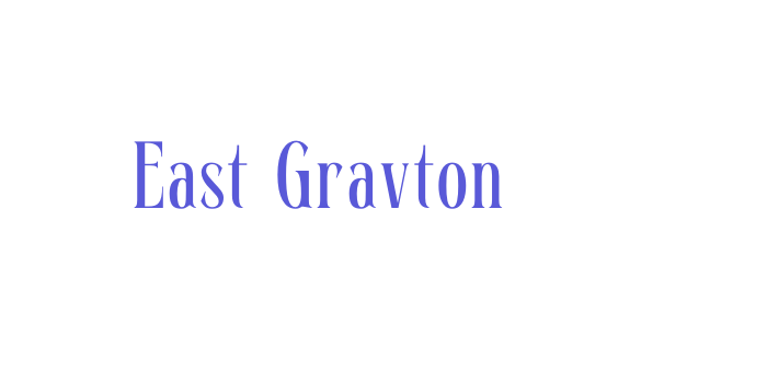 Download East Gravton Font