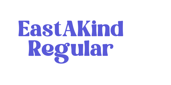 Download East Kind Regular Font