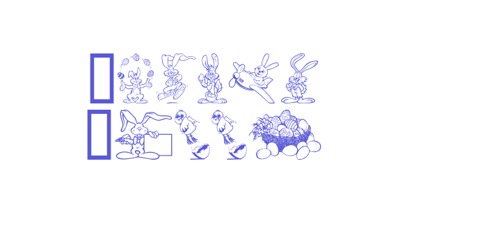 Easter Bunny Font Download