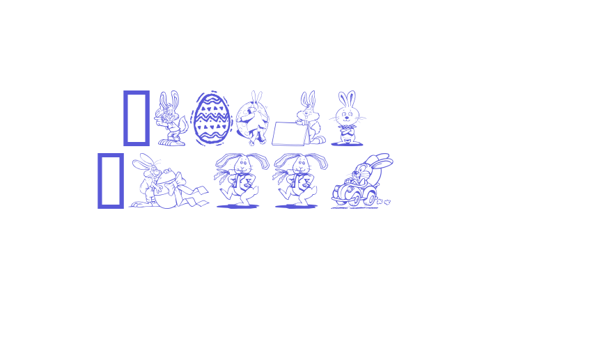 Easter Hoppy Font Download