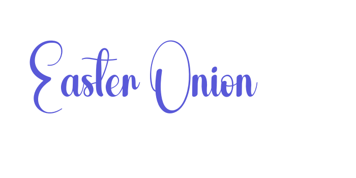 Easter Onion Font Download