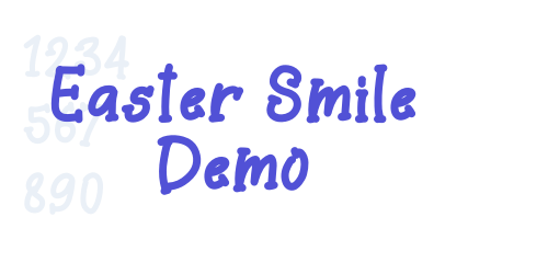 Easter Smile Demo-font-download