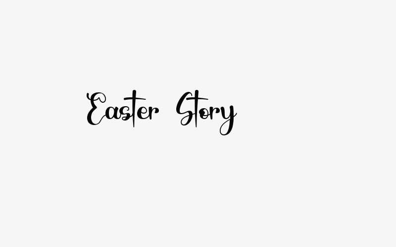 Easter Story Font