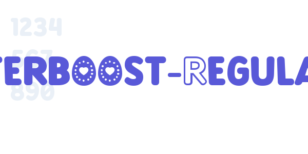 Easterboost-Regular font