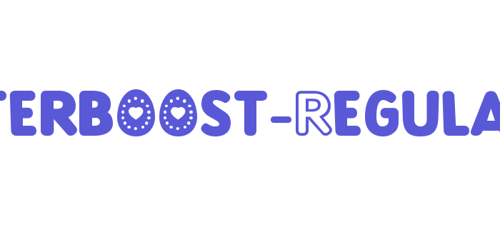 Easterboost-Regular Font Download