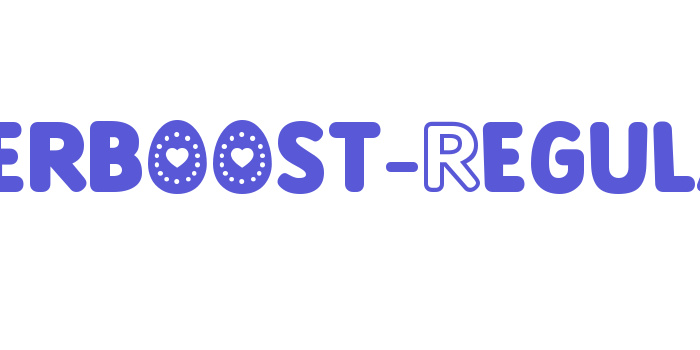 Easterboost-Regular Font