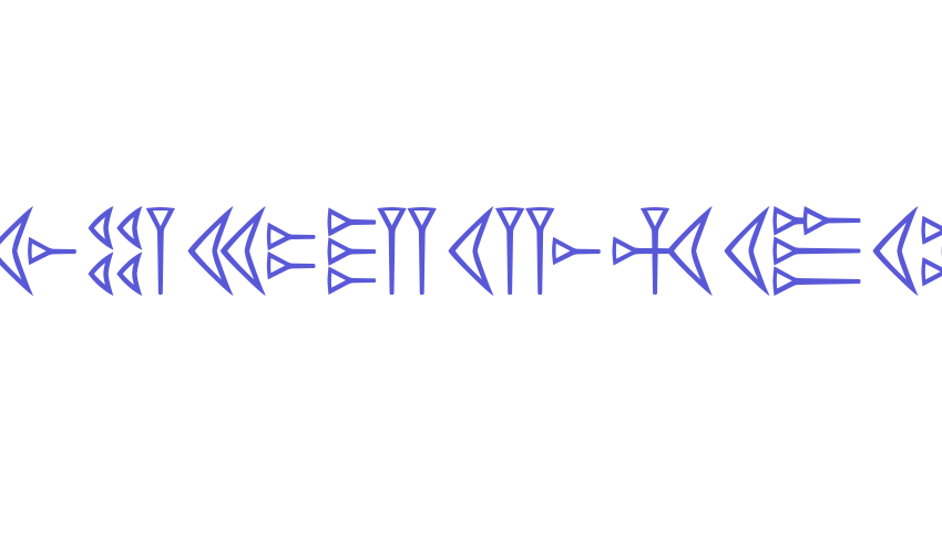 EasyCuneiform Font Download