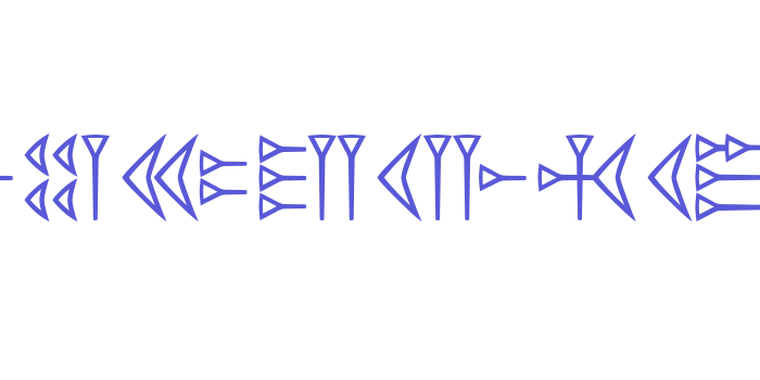 EasyCuneiform Font